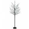 LED rutuliukų Kalėdų eglutė Juoda 18 x 18 x 120 cm Plienas