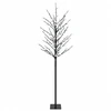 LED rutuliukų Kalėdų eglutė Juoda 180 cm Plienas 220 LED