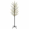 LED rutuliukų Kalėdų eglutė Juoda 240 cm Plienas 280 LED