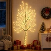 LED sieninė Kalėdų eglutė 180 cm 200 LED Šilta balta Plienas