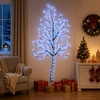 LED sieninė Kalėdų eglutė 180 cm 200 LED Mėlyna Plienas Juoda