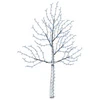 LED sieninė Kalėdų eglutė 210 cm 312 LED Mėlyna Plienas Juoda