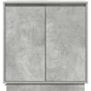 LED Bufetas Betono pilka 71 x 34,5 x 75 cm Apdirbta mediena