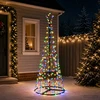 LED spiralinė Kalėdų eglutė su pagrindu EKENAS 180 cm 220 LED