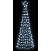 LED spiralinė Kalėdų eglutė su pagrindu EKENAS 180 cm 220 LED