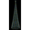 LED spiralinė Kalėdų eglutė su pagrindu EKENAS 500 cm 868 LED