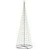 LED spiralinė Kalėdų eglutė su pagrindu EKENAS 400 cm 588 LED