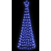 LED spiralinė Kalėdų eglutė su pagrindu EKENAS 180 cm 220 LED