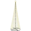 LED spiralinė Kalėdų eglutė su pagrindu EKENAS 300 cm 475 LED