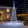 LED spiralinė Kalėdų eglutė su pagrindu EKENAS 400 cm 588 LED