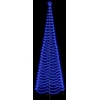 LED spiralinė Kalėdų eglutė su smaigu EKENAS 500 cm 868 LED