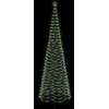 LED spiralinė Kalėdų eglutė su smaigu EKENAS 500 cm 868 LED