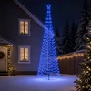 LED spiralinė Kalėdų eglutė su smaigu EKENAS 400 cm 588 LED
