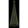LED spiralinė Kalėdų eglutė su smaigu EKENAS 300 cm 475 LED