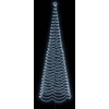 LED spiralinė Kalėdų eglutė su smaigu EKENAS 500 cm 868 LED