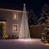 LED spiralinė Kalėdų eglutė su smaigu EKENAS 400 cm 588 LED