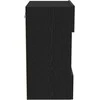 TV staliukas TV spintelių komplektas 40 x 30 x 60,5 cm Juoda