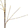 LED varinių šakų kalėdinė dekoracija 3 vnt. Ruda 62 cm Plienas