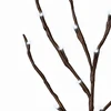 LED varinių šakų kalėdinė dekoracija 3 vnt. Ruda 62 cm Plienas