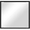 LED vonios veidrodis Juodas ąžuolas 40 x 37 x 8.5 cm