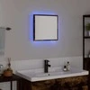 LED vonios veidrodis Rūkyta ąžuolas 40 x 37 x 8.5 cm