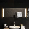 LED vonios veidrodis Skaidrus 100 x 40 cm grūdintas stiklas