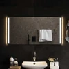 LED vonios veidrodis Skaidrus 100 x 50 cm grūdintas stiklas