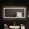 LED vonios veidrodis Skaidrus 100 x 50 cm grūdintas stiklas