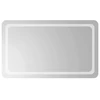 LED vonios veidrodis Skaidrus 100 x 60 cm grūdintas stiklas