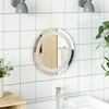 LED vonios veidrodis Skaidrus Ø 30 cm grūdintas stiklas