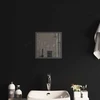 LED vonios veidrodis Skaidrus 30 x 30 cm grūdintas stiklas