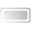 LED vonios veidrodis Skaidrus 40 x 20 cm grūdintas stiklas