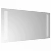LED vonios veidrodis Skaidrus 40 x 20 cm grūdintas stiklas