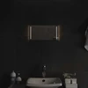 LED vonios veidrodis Skaidrus 40 x 20 cm grūdintas stiklas
