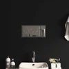 LED vonios veidrodis Skaidrus 40 x 20 cm grūdintas stiklas