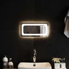 LED vonios veidrodis Skaidrus 40 x 20 cm grūdintas stiklas