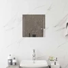 LED vonios veidrodis Skaidrus 40 x 40 cm grūdintas stiklas