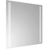 LED vonios veidrodis Skaidrus 40 x 40 cm grūdintas stiklas