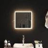 LED vonios veidrodis Skaidrus 40 x 40 cm grūdintas stiklas