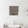 LED vonios veidrodis Skaidrus 40 x 40 cm grūdintas stiklas