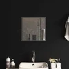 LED vonios veidrodis Skaidrus 40 x 40 cm grūdintas stiklas