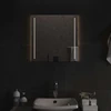 LED vonios veidrodis Skaidrus 50 x 50 cm grūdintas stiklas