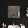 LED vonios veidrodis Skaidrus 50 x 50 cm grūdintas stiklas
