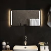 LED vonios veidrodis Skaidrus 60 x 30 cm grūdintas stiklas
