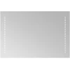 LED vonios veidrodis Skaidrus 60 x 40 cm grūdintas stiklas