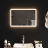 LED vonios veidrodis Skaidrus 60 x 40 cm grūdintas stiklas
