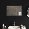 LED vonios veidrodis Skaidrus 60 x 40 cm grūdintas stiklas
