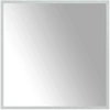 LED vonios veidrodis Skaidrus 60 x 60 cm grūdintas stiklas