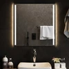 LED vonios veidrodis Skaidrus 60 x 60 cm grūdintas stiklas