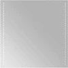 LED vonios veidrodis Skaidrus 60 x 60 cm grūdintas stiklas
